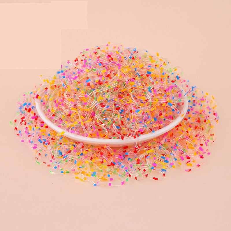 Black Elastic Band High Elasticity Elastic Band Headband Hair Tie