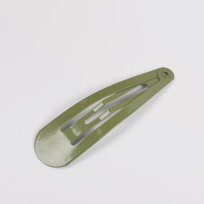 BB Clip 5CM Kids Guangzhou Quality Spray Paint Colorful Teardrop Clip Colorful Side Clip Set Oil Drop Hair Clip Set