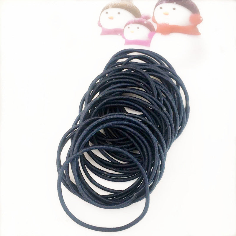 2MM Minimalist Hair Tie Kids Elastic Band Hair Tie Hair Accessory Elastic Band
