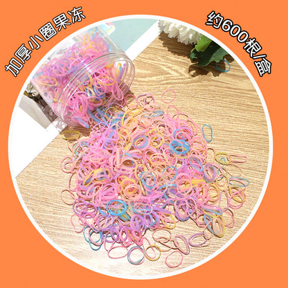 Elastic Band Kids Headband Black Hair Tie