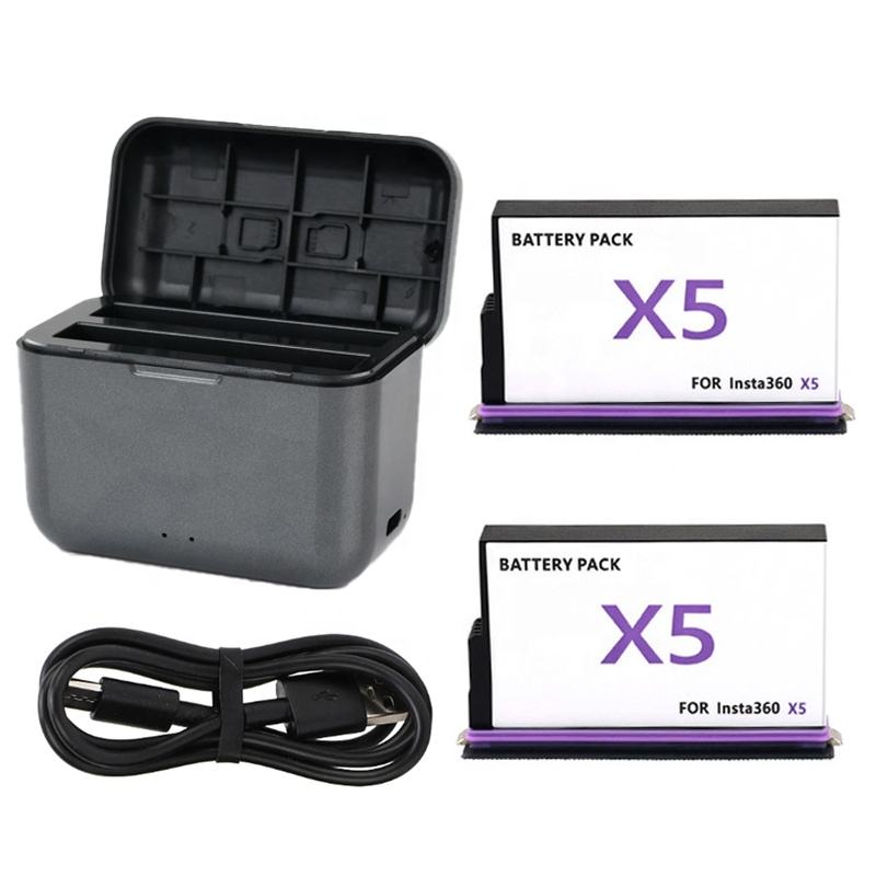 High Quality Insta 360 X5 2800mAh Lithium Li-Ion Spare Battery Digital Batteries for Insta 360 One X5 Action Sports Camera
