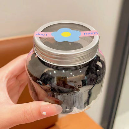 Kids Elastic Band High Elasticity Hair Tie Gentle on Hair Girl Elastic Band 100