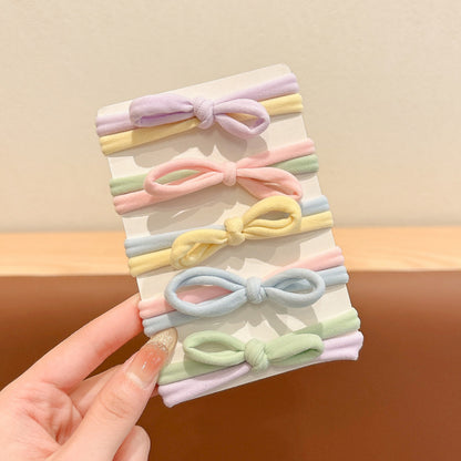 Kids Elastic Band Cute Gentle on Hair Headband Elastic Band Hair Tie