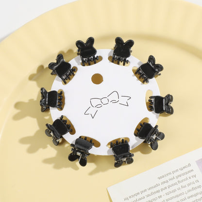 Colorful Kids Hairpin Clip Head Accessory Flyaway Hair Hair Clip Girl Bangs Braiding Mini Hair Clip Hair Accessory