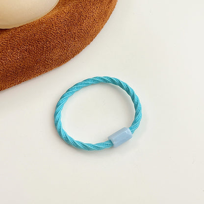 Colorful Kids Elastic Band Gentle on Hair Hair Tie High Elasticity Headband DIY Accessory