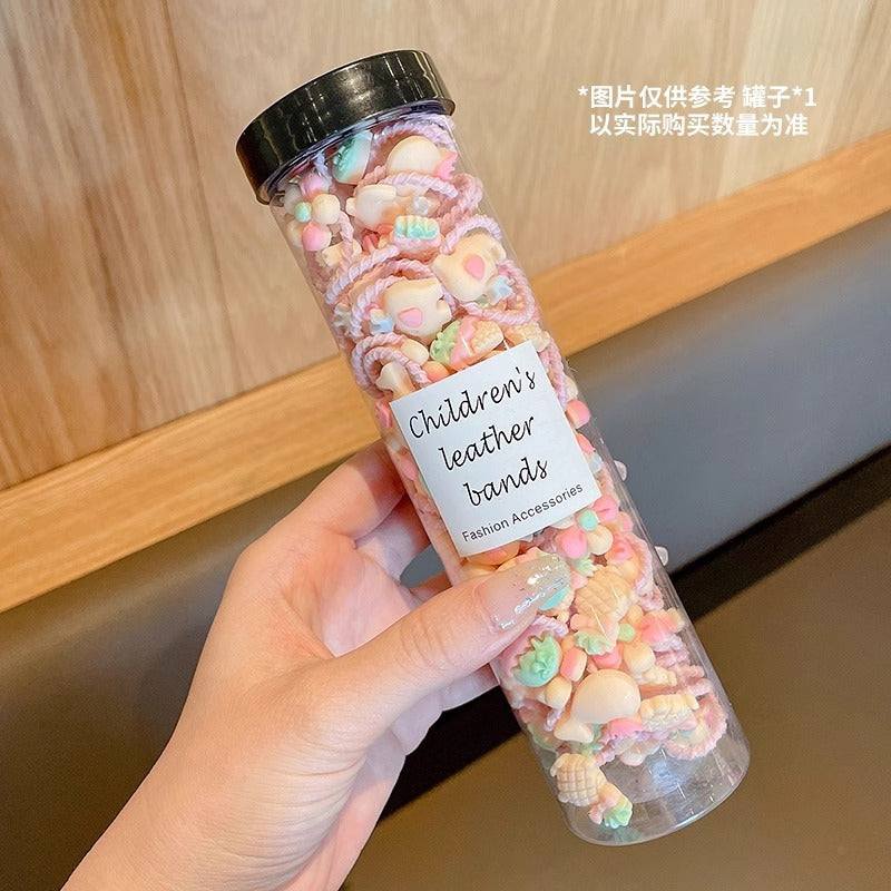 Kids Elastic Band Cute Gentle on Hair Headband Elastic Band Hair Tie