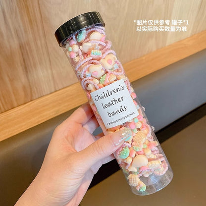 Kids Elastic Band Cute Gentle on Hair Headband Elastic Band Hair Tie