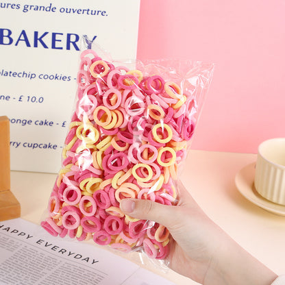 Kids Elastic Band Gentle on Hair Hair Tie Elastic Band Headband Towel Ring Hair Tie Head Accessory