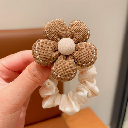 Kids Flower Headband 2025 Girl Hair Tie Gentle on Hair Elastic Band