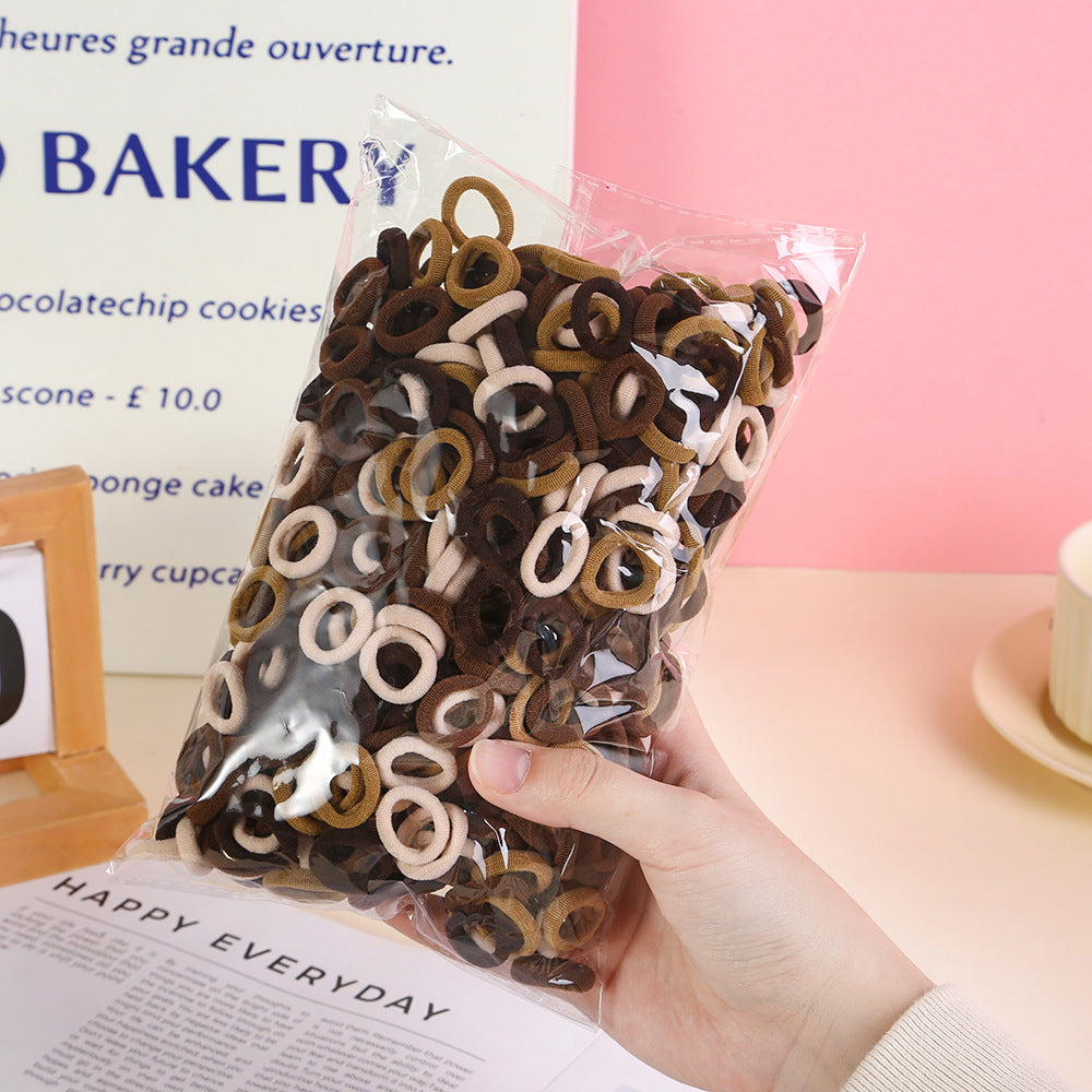 Kids Elastic Band Gentle on Hair Hair Tie Elastic Band Headband Towel Ring Hair Tie Head Accessory