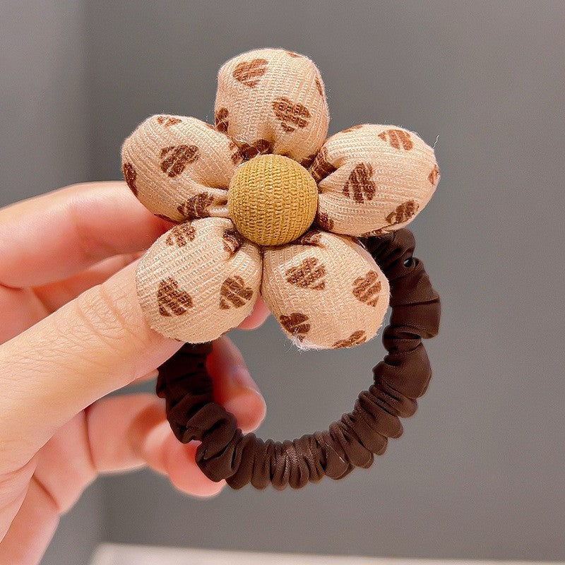 Kids Flower Headband 2025 Girl Hair Tie Gentle on Hair Elastic Band