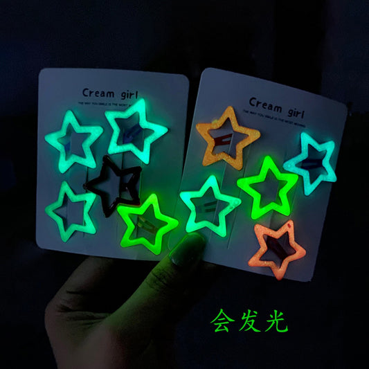 Star Hair Clip BB Clip Hair Accessory Bangs Side Clip Head Accessory