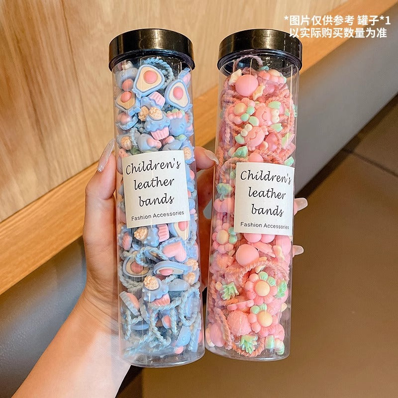 Kids Elastic Band Cute Gentle on Hair Headband Elastic Band Hair Tie