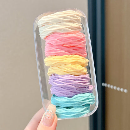 Kids Elastic Band Cute Gentle on Hair Headband Elastic Band Hair Tie