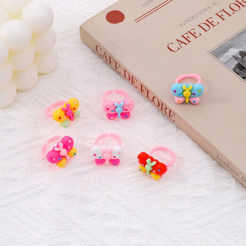 Kids Cartoon Flower Hair Clip Cute Hairpin Set Hair Accessory