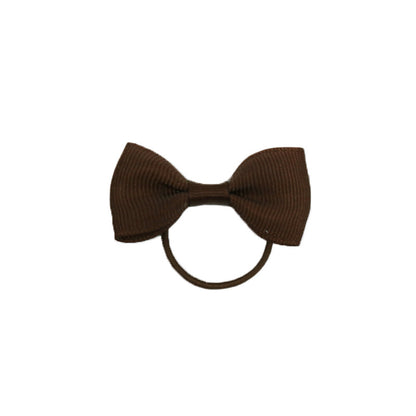 2 Bow Hair Tie Girl Headband Hair Tie Elastic Band Hair Accessory