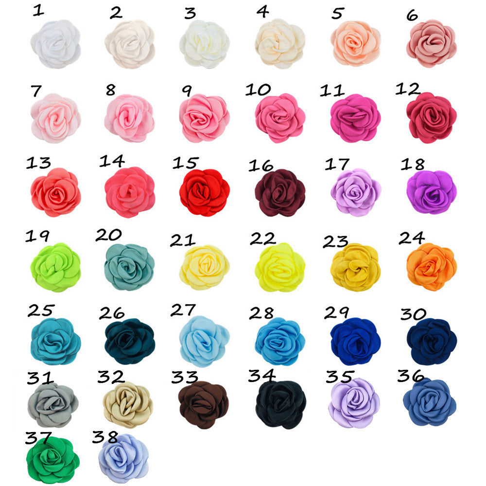 6cm 8cm Kids Accessory Handmade Flower