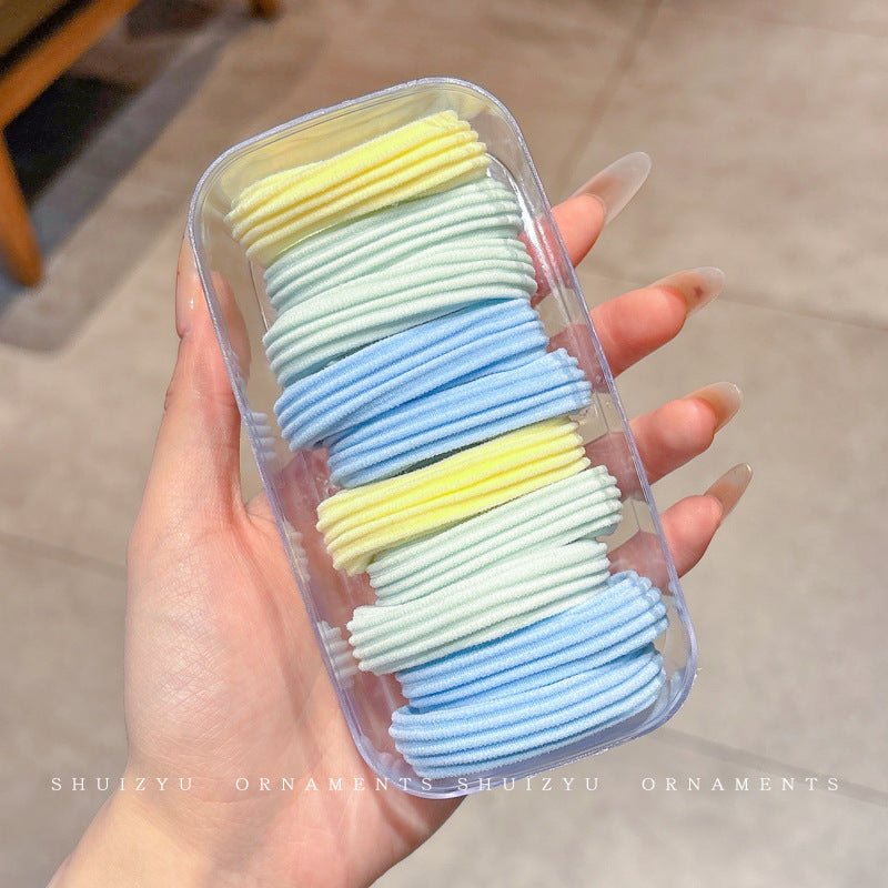 Kids Elastic Band Cute Gentle on Hair Headband Elastic Band Hair Tie