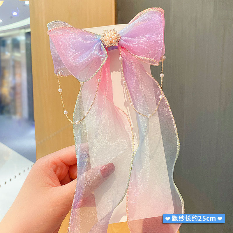 Kids Hair Band Girl Bow Braiding Hair Clip Head Accessory Hairpin Hair Accessory