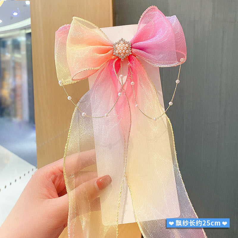 Kids Hair Band Girl Bow Braiding Hair Clip Head Accessory Hairpin Hair Accessory