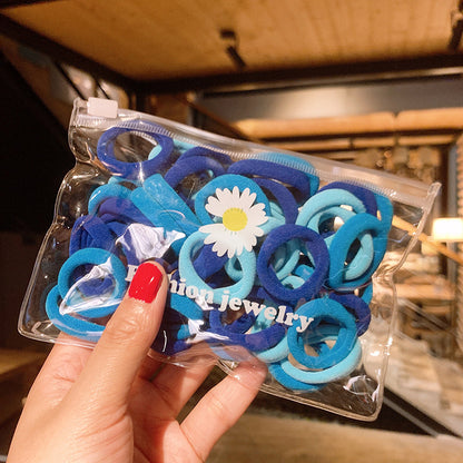 Kids Elastic Band Hair Tie Headband Gentle on Hair Hair Tie Girl Hair Accessory Flyaway Hair Head Accessory