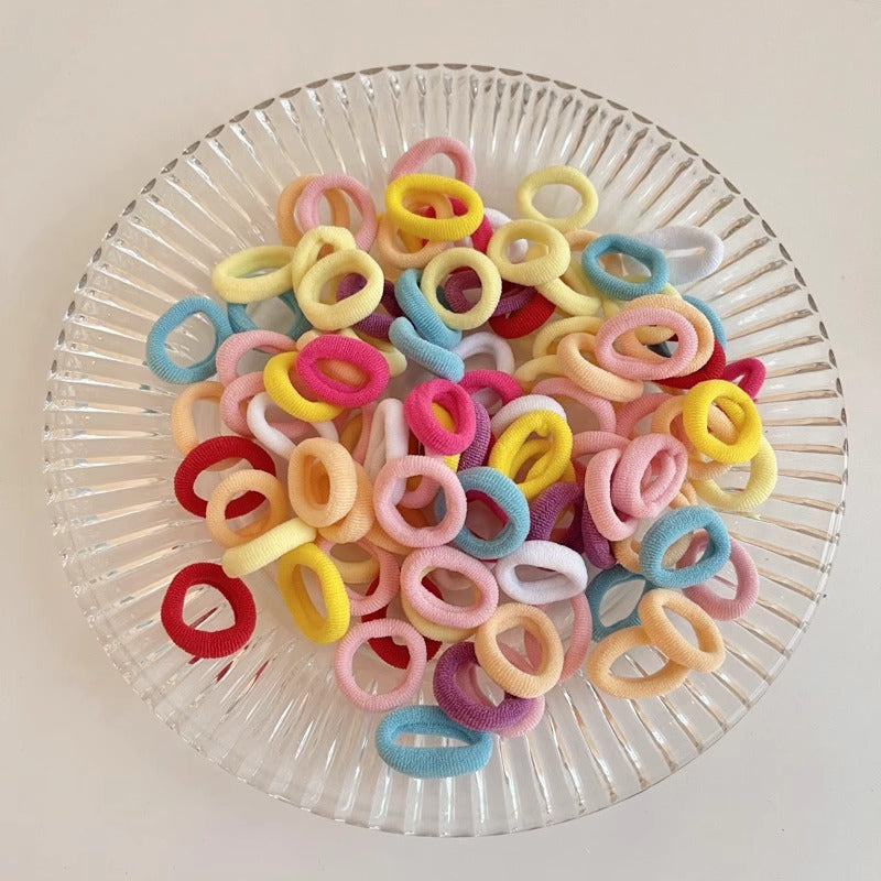 Kids Elastic Band Cute Gentle on Hair Headband Elastic Band Hair Tie