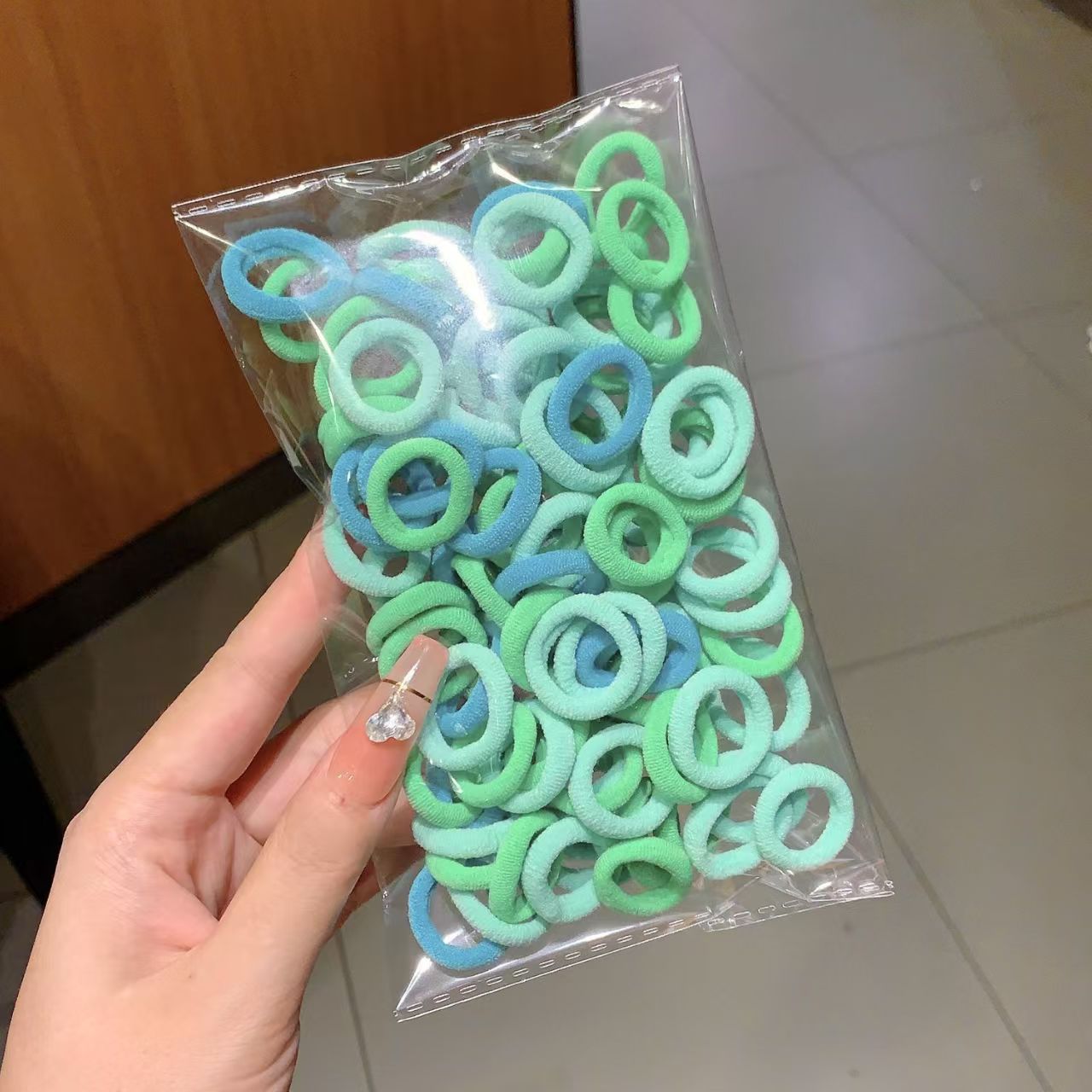 Kids Elastic Band Hair Tie Gentle on Hair Hair Tie