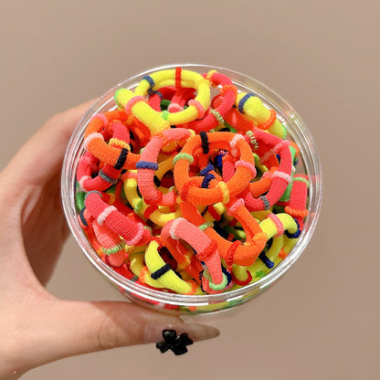 Kids Elastic Band Cute Gentle on Hair Headband Elastic Band Hair Tie