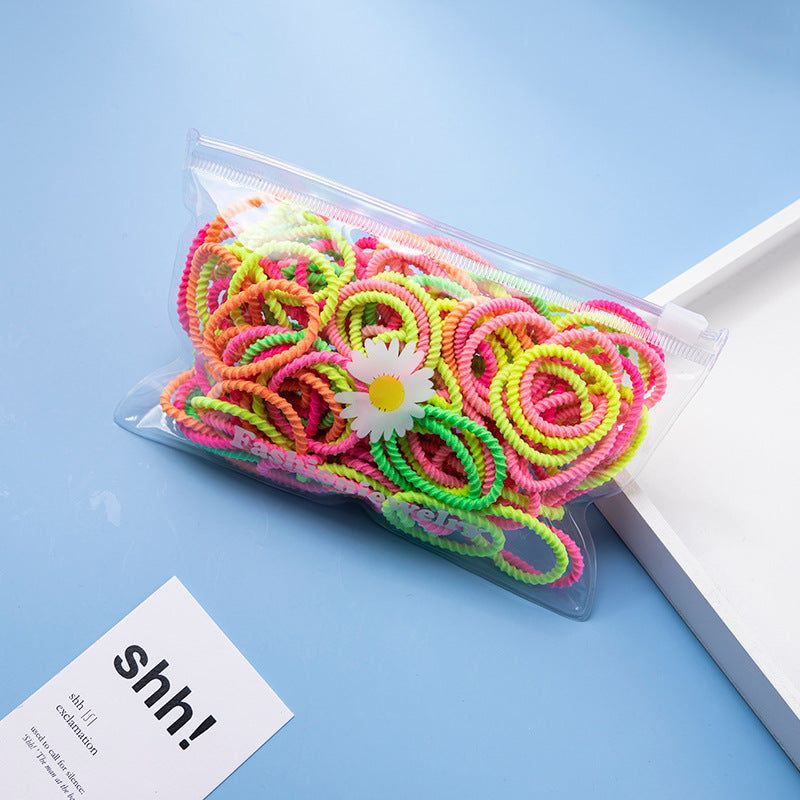 Kids Elastic Band Gentle on Hair Headband Hair Accessory Hair Tie Elastic Band Girl Head Accessory