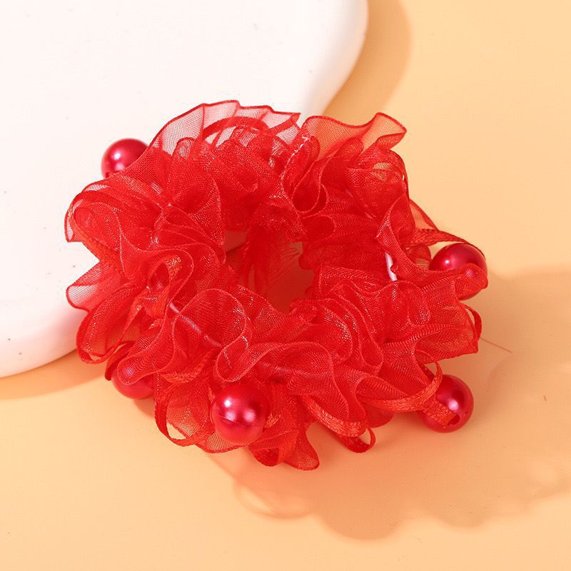 Kids Hair Accessory Cute Girl Hair Tie Flower Headband Elastic Band