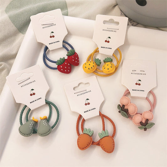 Kids Hair Tie Cute Hair Tie Elastic Band Hair Accessory