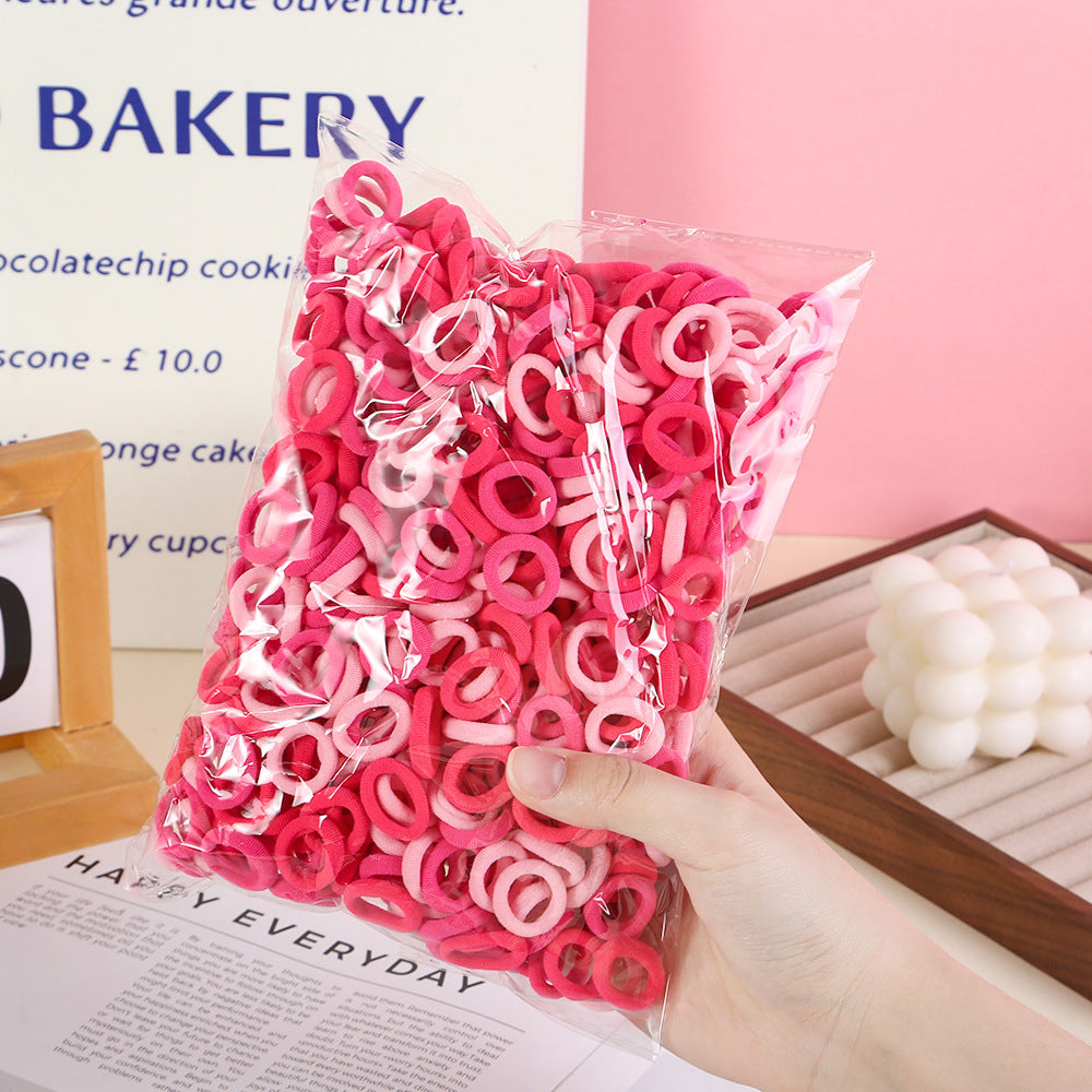 Kids Elastic Band Gentle on Hair Hair Tie Elastic Band Headband Towel Ring Hair Tie Head Accessory