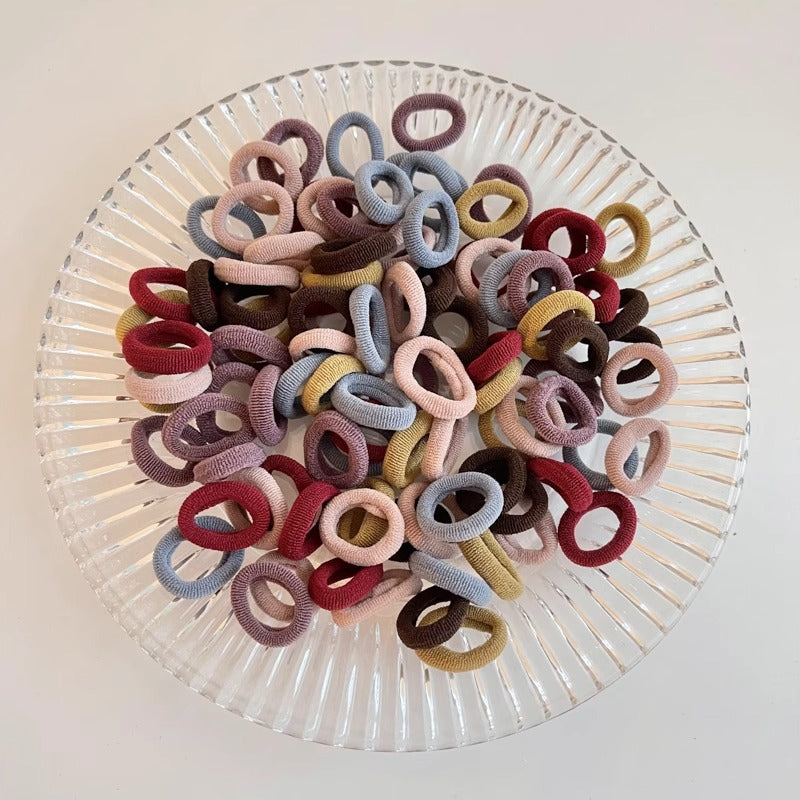 Kids Elastic Band Cute Gentle on Hair Headband Elastic Band Hair Tie