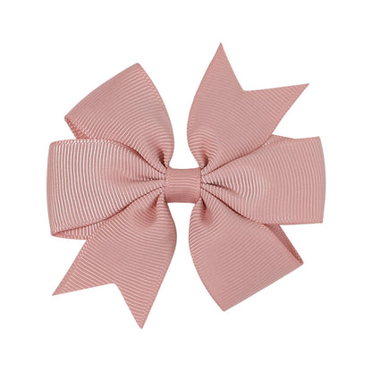 Handmade V Bow Hair Clip Hair Accessory Kids Head Accessory 564