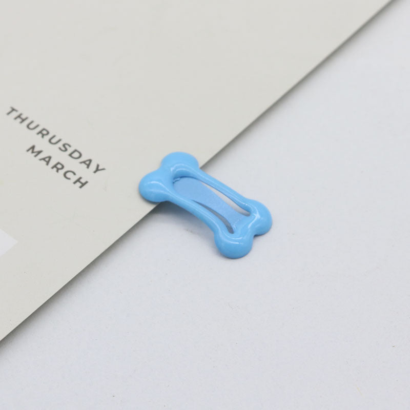 2.5cm Colorful Oil Drop Hair Clip Mini BB Clip ins Cute Hairpin Hair Accessory