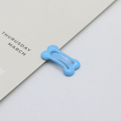 2.5cm Colorful Oil Drop Hair Clip Mini BB Clip ins Cute Hairpin Hair Accessory