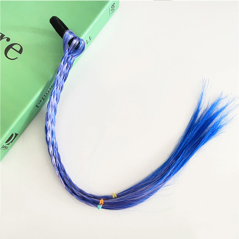 Head Accessory Kids Hair Accessory Colorful Braiding Hair Tie