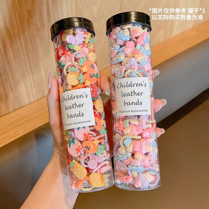 Kids Elastic Band Cute Gentle on Hair Headband Elastic Band Hair Tie