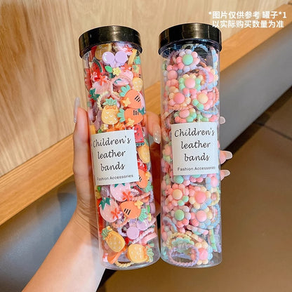 Kids Elastic Band Cute Gentle on Hair Headband Elastic Band Hair Tie