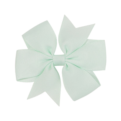 Handmade V Bow Hair Clip Hair Accessory Kids Head Accessory 564