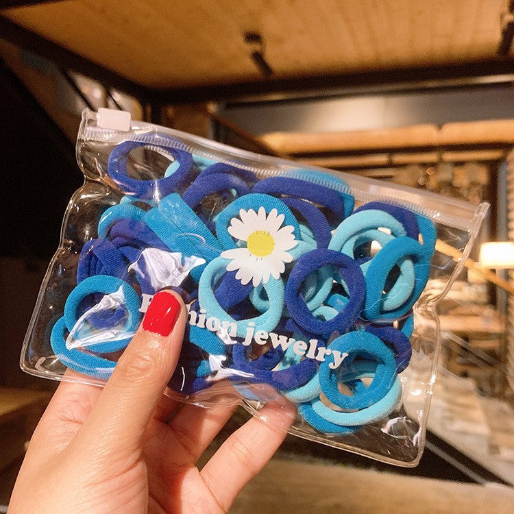 Kids Elastic Band Hair Tie Headband Gentle on Hair Hair Tie Girl Hair Accessory Flyaway Hair Head Accessory