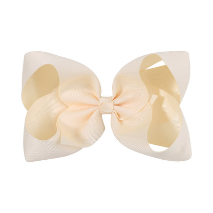6 Kids Bow Hair Clip Head Accessory 588