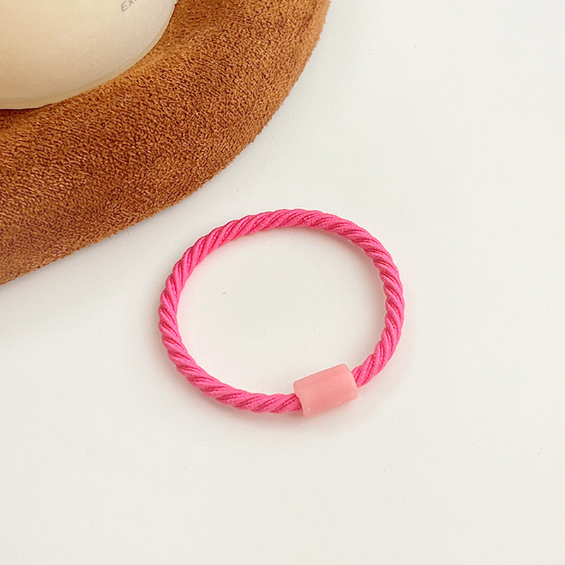 Colorful Kids Elastic Band Gentle on Hair Hair Tie High Elasticity Headband DIY Accessory