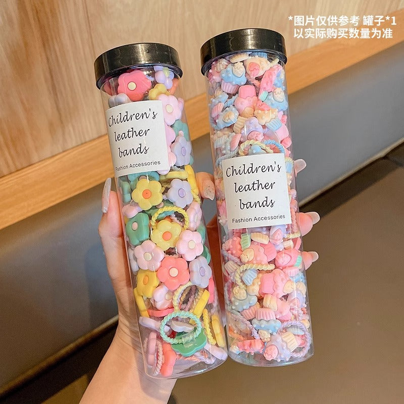 Kids Elastic Band Cute Gentle on Hair Headband Elastic Band Hair Tie