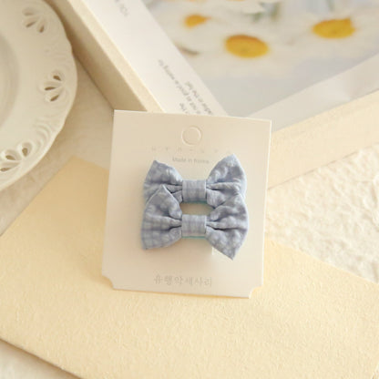 A172 Kids Head Accessory Hair Accessory INS Bow Hair Clip 1