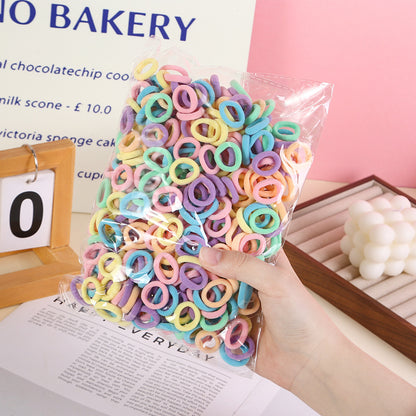 Kids Elastic Band Gentle on Hair Hair Tie Elastic Band Headband Towel Ring Hair Tie Head Accessory