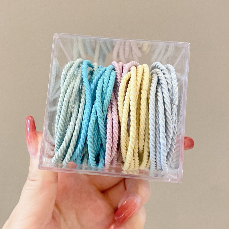 Kids Elastic Band Cute Gentle on Hair Headband Elastic Band Hair Tie