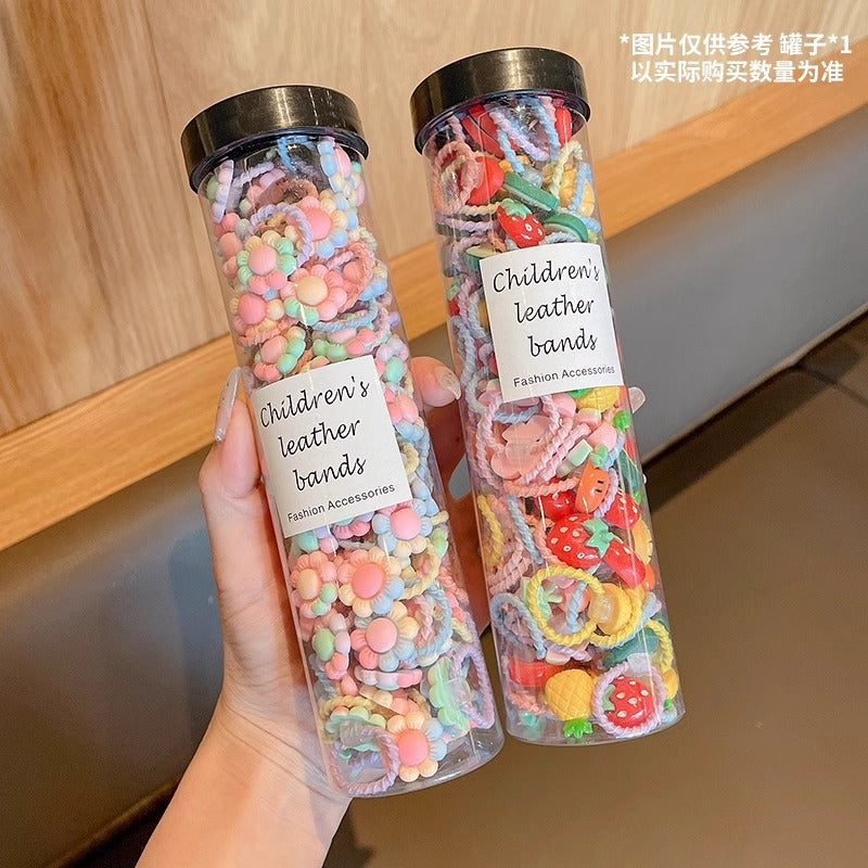 Kids Elastic Band Cute Gentle on Hair Headband Elastic Band Hair Tie