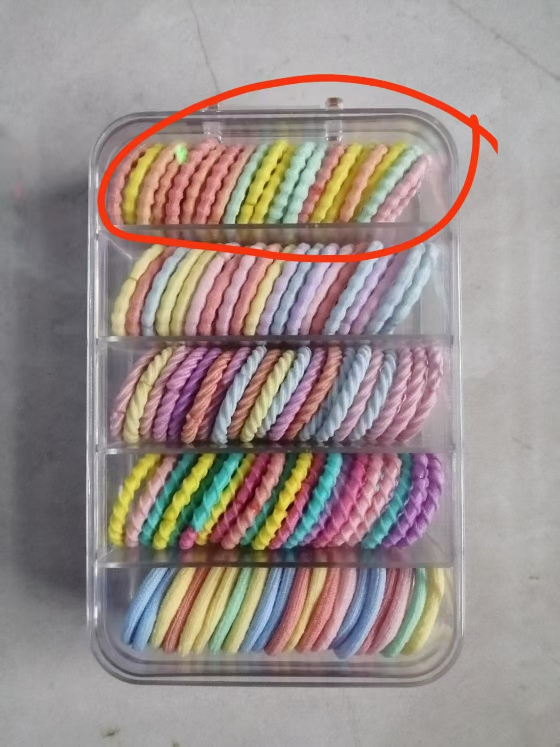 Kids Elastic Band Hair Tie Gentle on Hair Hair Tie