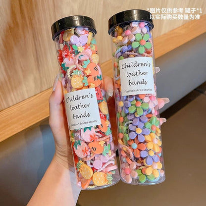 Kids Elastic Band Cute Gentle on Hair Headband Elastic Band Hair Tie